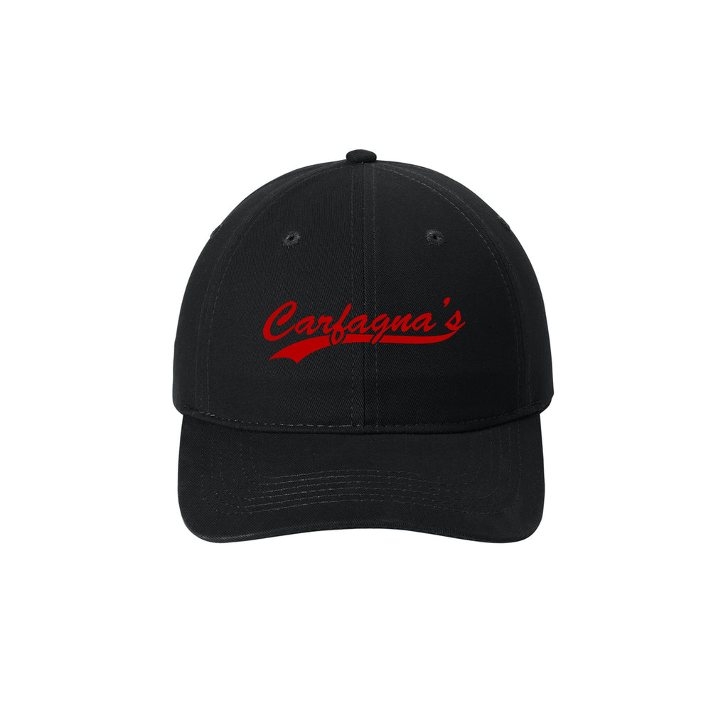 Carfagnas Food Production Team - Culinary - Port & Co™ Brushed Twill Low Profile Cap