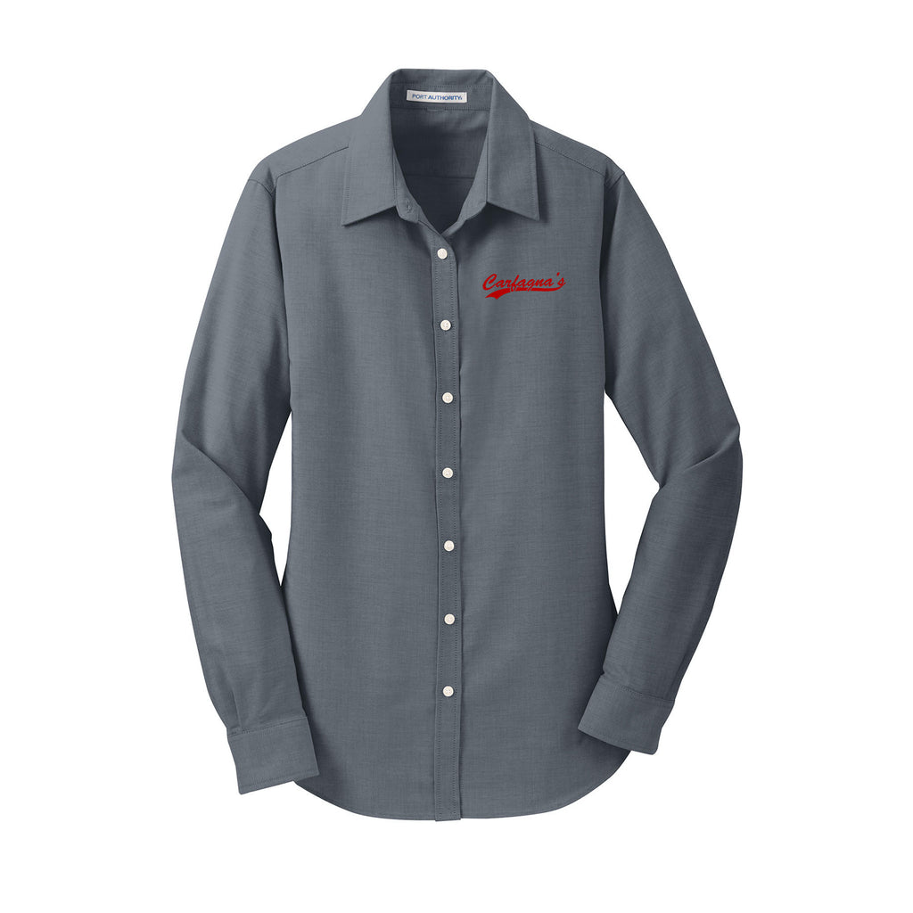 Carfagnas Catering - Port Authority® Women's SuperPro™ Oxford Shirt
