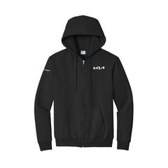 Kings Kia - Port & Co™ Essential Fleece Full-Zip Hooded Sweatshirt