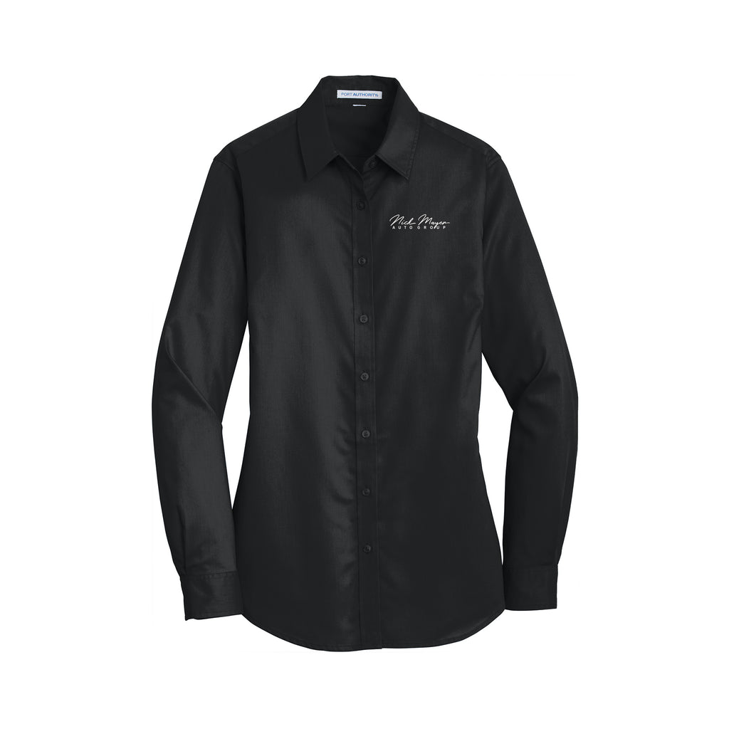 Nick Mayer Auto Group - Port Authority® Women's SuperPro™ Twill Shirt