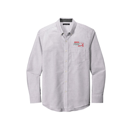 Simona PMC - Port Authority  SuperPro  Oxford Stripe Shirt