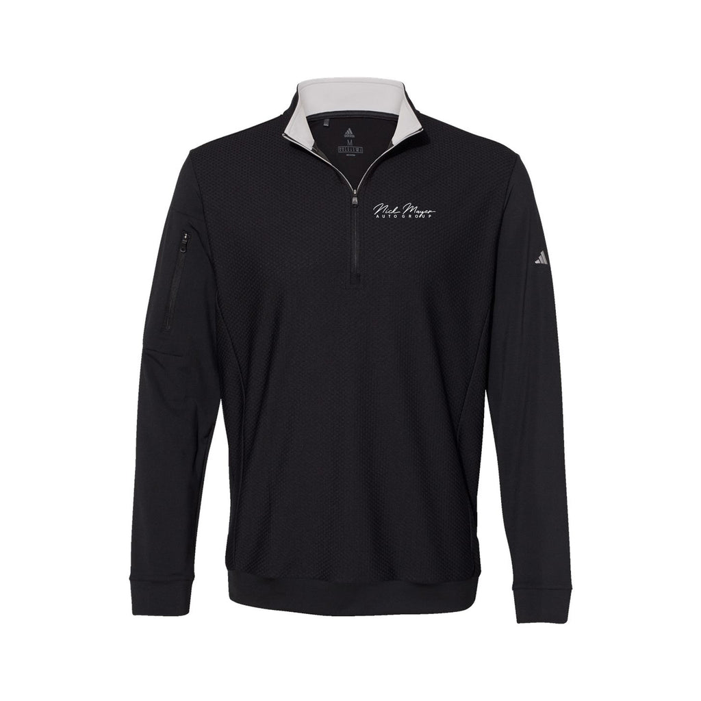 Nick Mayer Auto Group - Adidas - Performance Textured Quarter-Zip Pullover