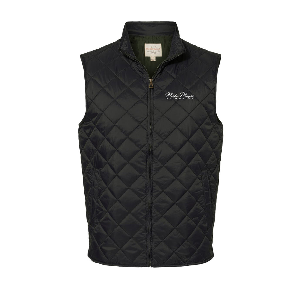 Nick Mayer Auto Group - Weatherproof - Vintage Diamond Quilted Vest