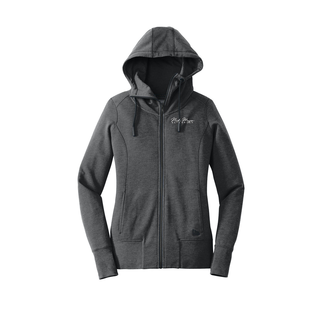 Nick Mayer Auto Group - New Era® Women's Tri-Blend Fleece Full-Zip Hoodie