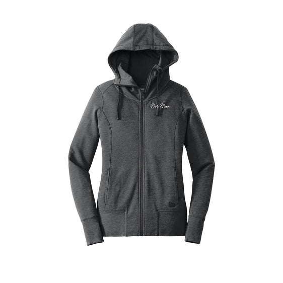 Nick Mayer Auto Group - New Era® Women's Tri-Blend Fleece Full-Zip Hoodie