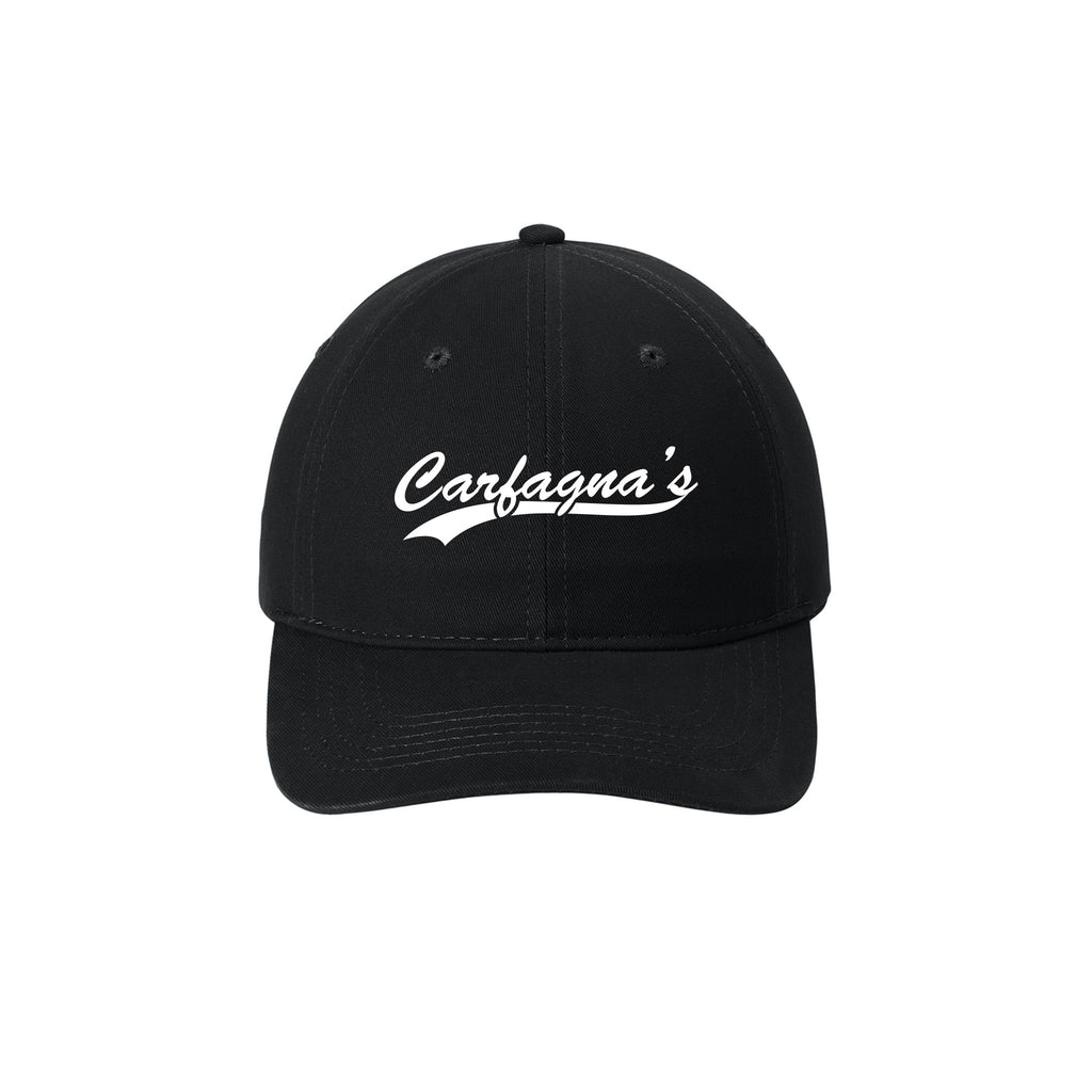 Carfagnas Food Production Team - Culinary - Port & Co™ Brushed Twill Low Profile Cap