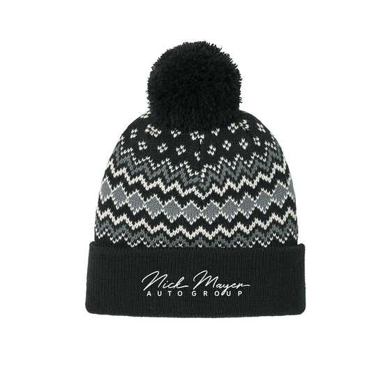 Nick Mayer Auto Group - Port Authority® Alpine Pom Beanie