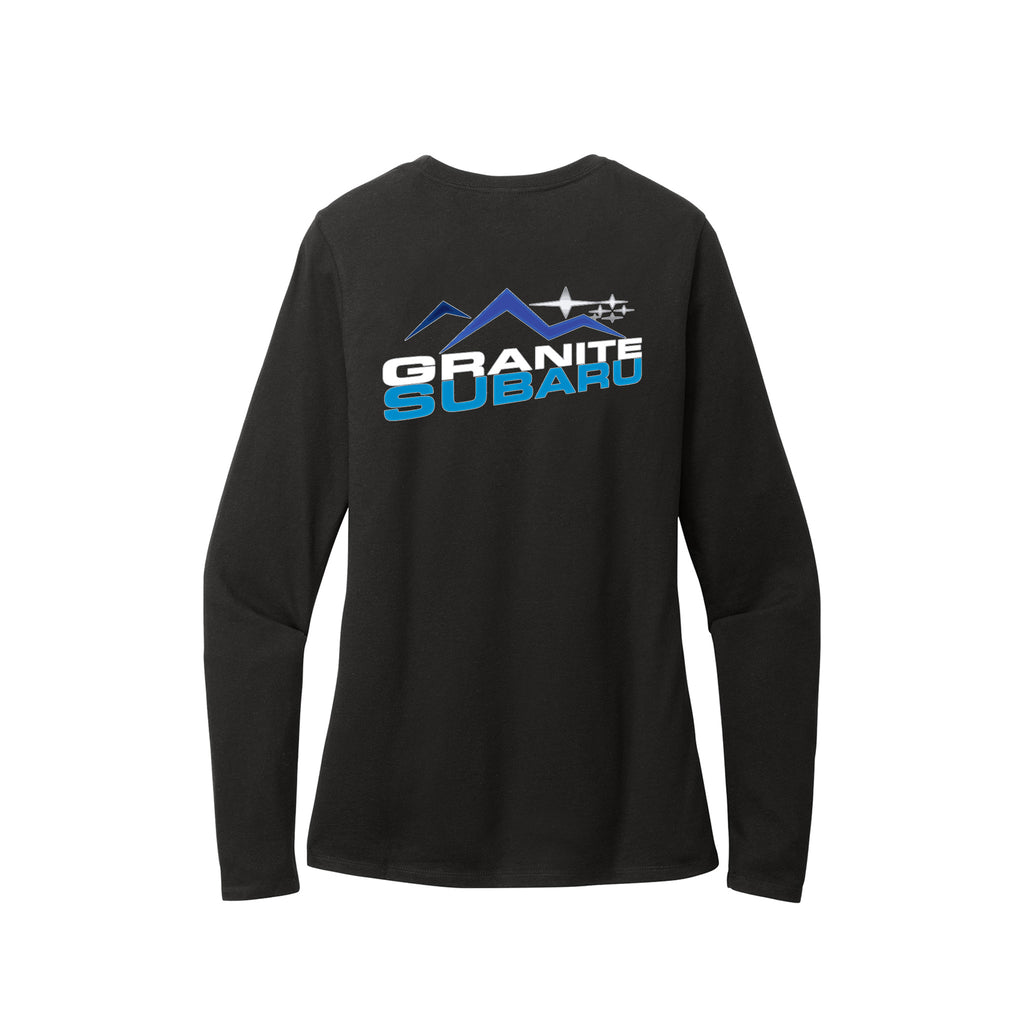 Granite Subaru - District® Women’s Perfect Blend® CVC Long Sleeve Tee