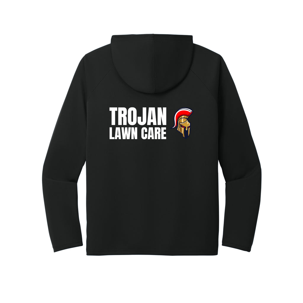 Trojan Lawn Care - Port & Co™ Performance Pullover Hooded Tee