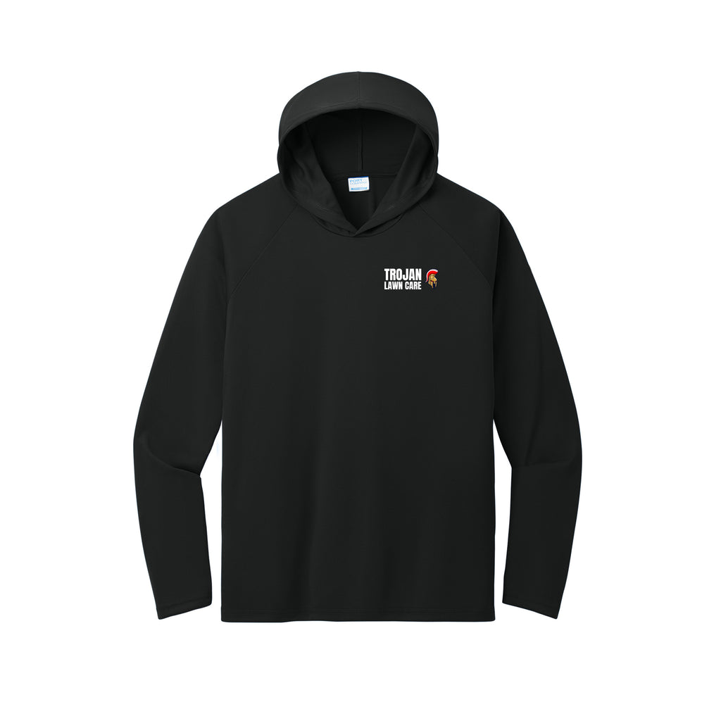 Trojan Lawn Care - Port & Co™ Performance Pullover Hooded Tee