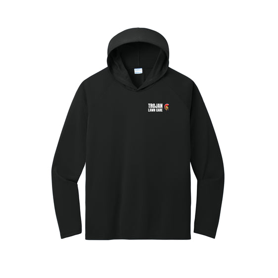 Trojan Lawn Care - Port & Co™ Performance Pullover Hooded Tee