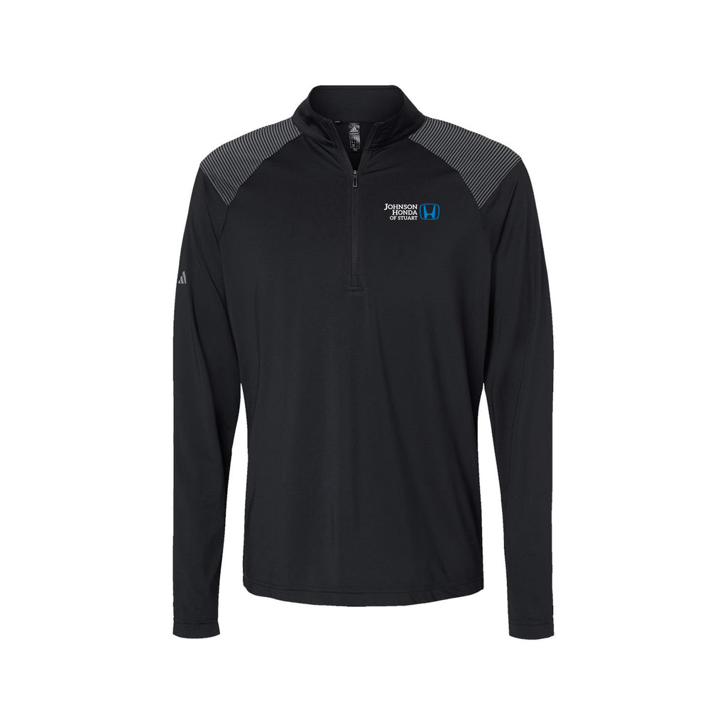 Johnson Honda of Stuart - Men's Ultimate365 Lightweight Shoulder Stripe Quarter-Zip Pullover