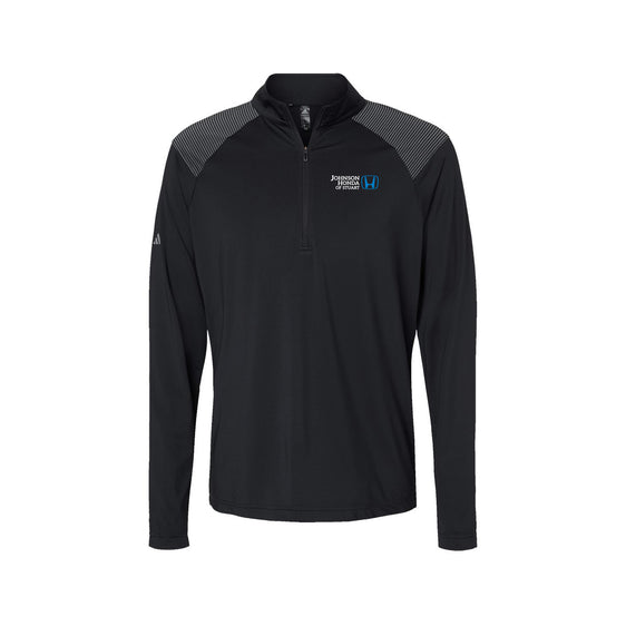 Johnson Honda of Stuart - Men's Ultimate365 Lightweight Shoulder Stripe Quarter-Zip Pullover