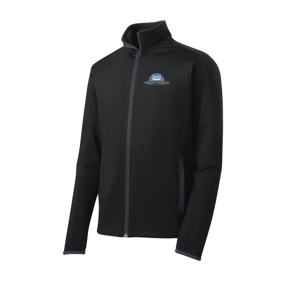 Front Porch Group - Sport-Tek® Sport-Wick® Stretch Contrast Full-Zip Jacket
