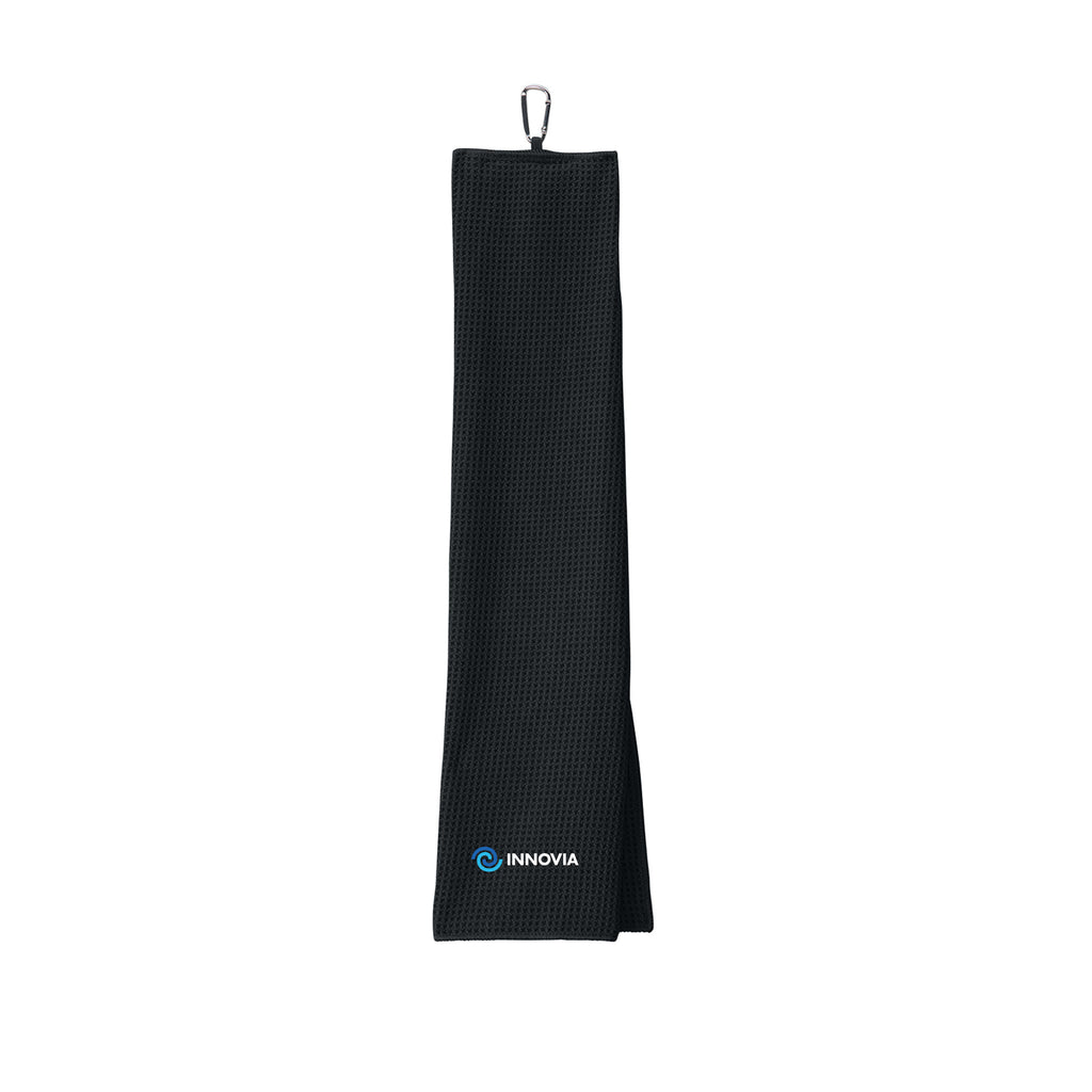 Innovia - Port Authority® Waffle Microfiber Golf Towel