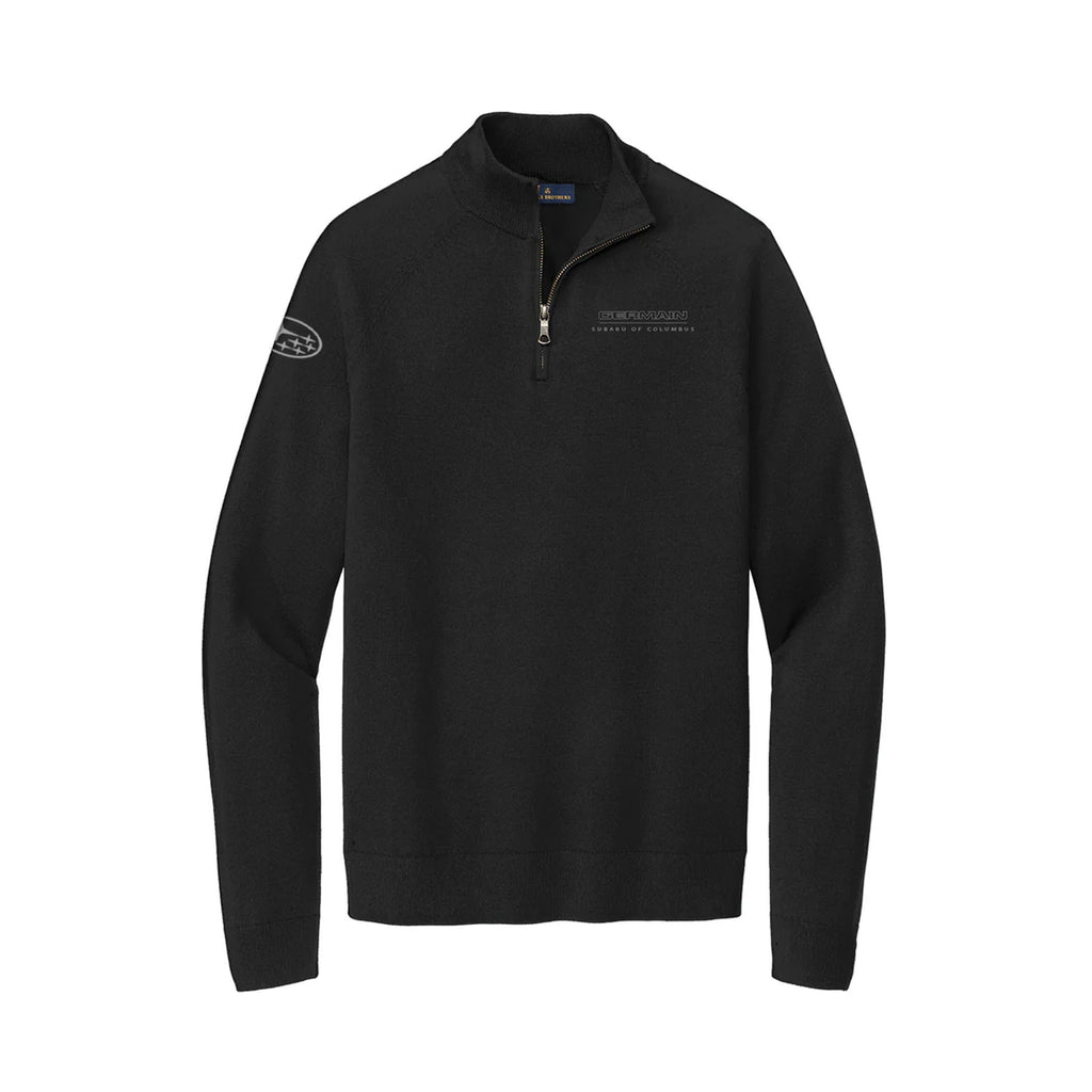 Germain of Subaru - Brooks Brothers® Cotton Stretch 1/4-Zip Sweater