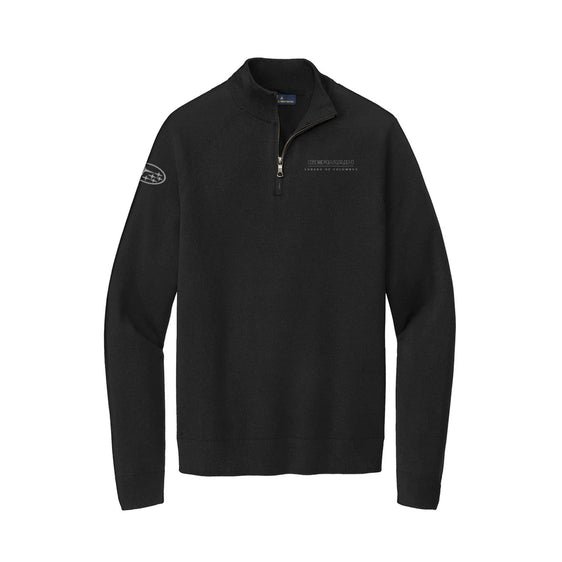 Germain of Subaru - Brooks Brothers® Cotton Stretch 1/4-Zip Sweater