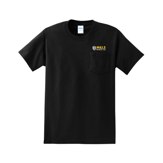Mills Fence Columbus - Port & Co™ Essential Pocket Tee