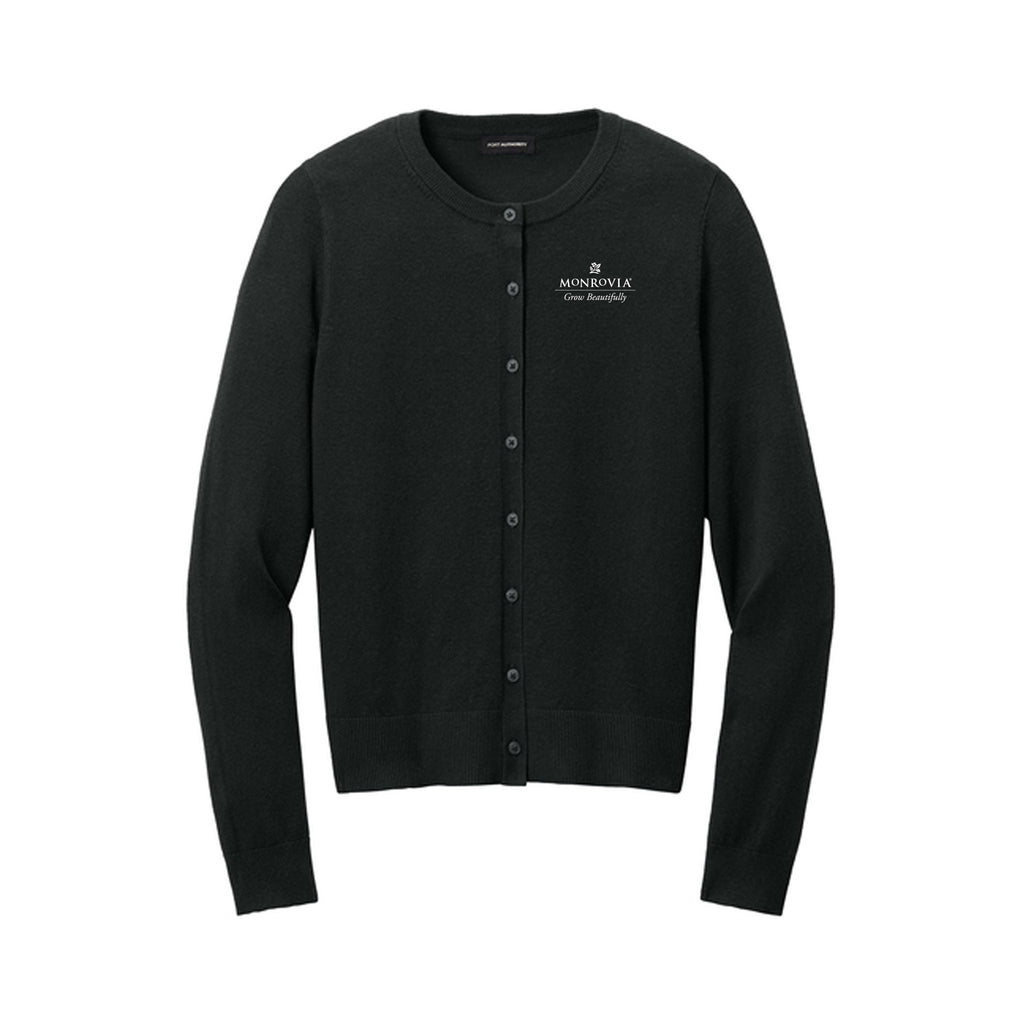 Monrovia - Port Authority® Women’s Easy Care Crewneck Cardigan Sweater
