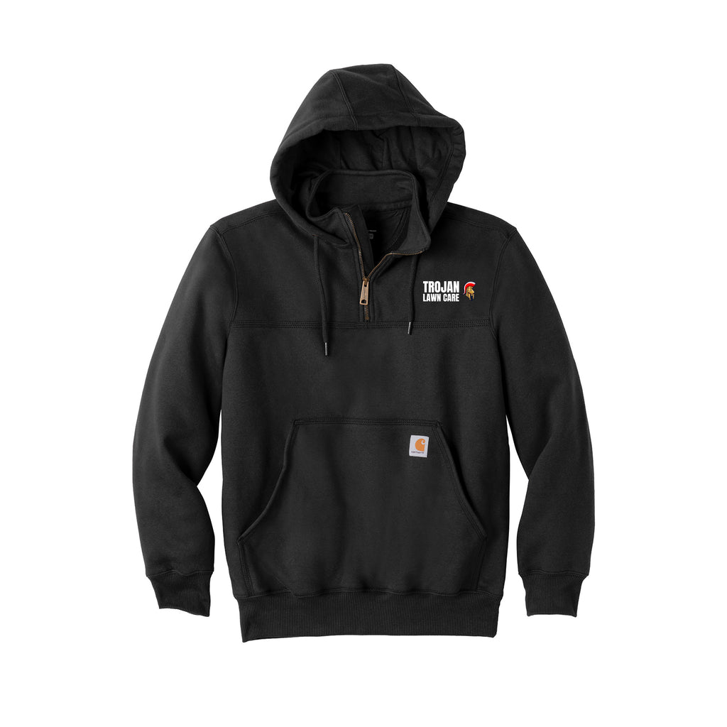 Trojan Lawn Care - Carhartt® Rain Defender® Paxton Heavyweight Hooded Zip Mock Sweatshirt
