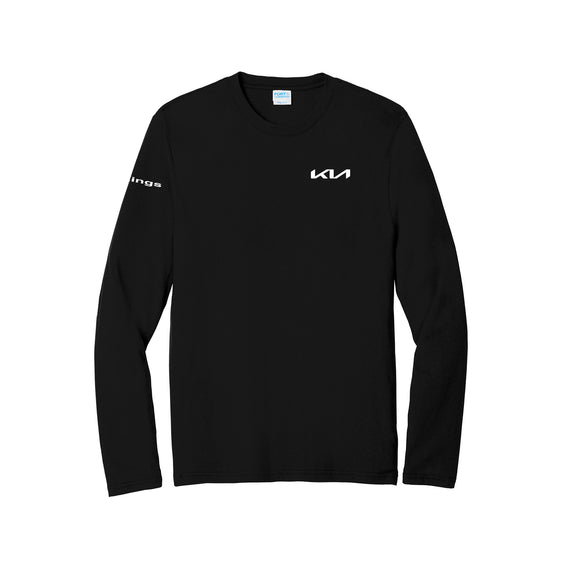 Kings Kia - Port & Co™ Long Sleeve Fan Favorite™ Blend Tee