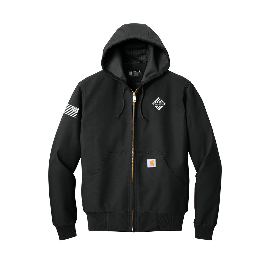 En-Vision Concrete - Carhartt® Thermal-Lined Duck Active Jac