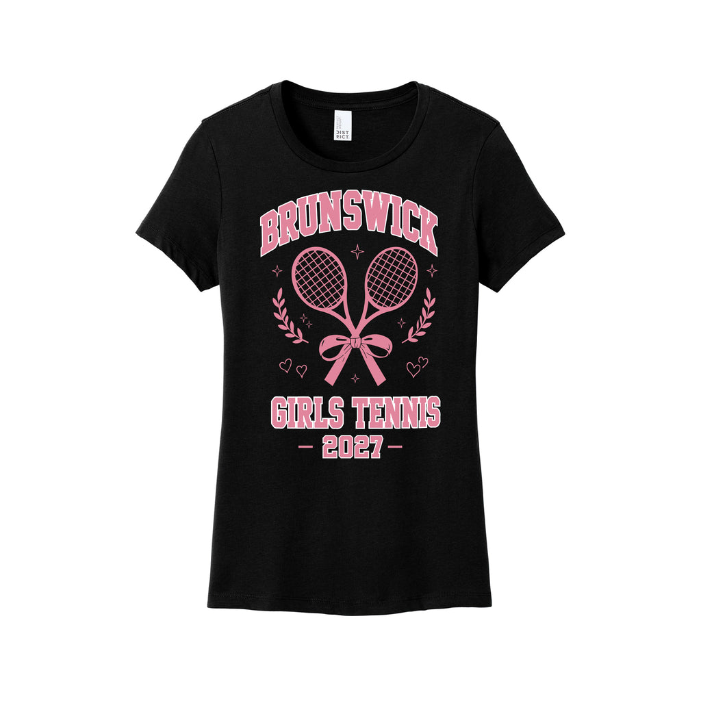 Brunswick Girls Tennis - District® Women’s Perfect Weight® Tee