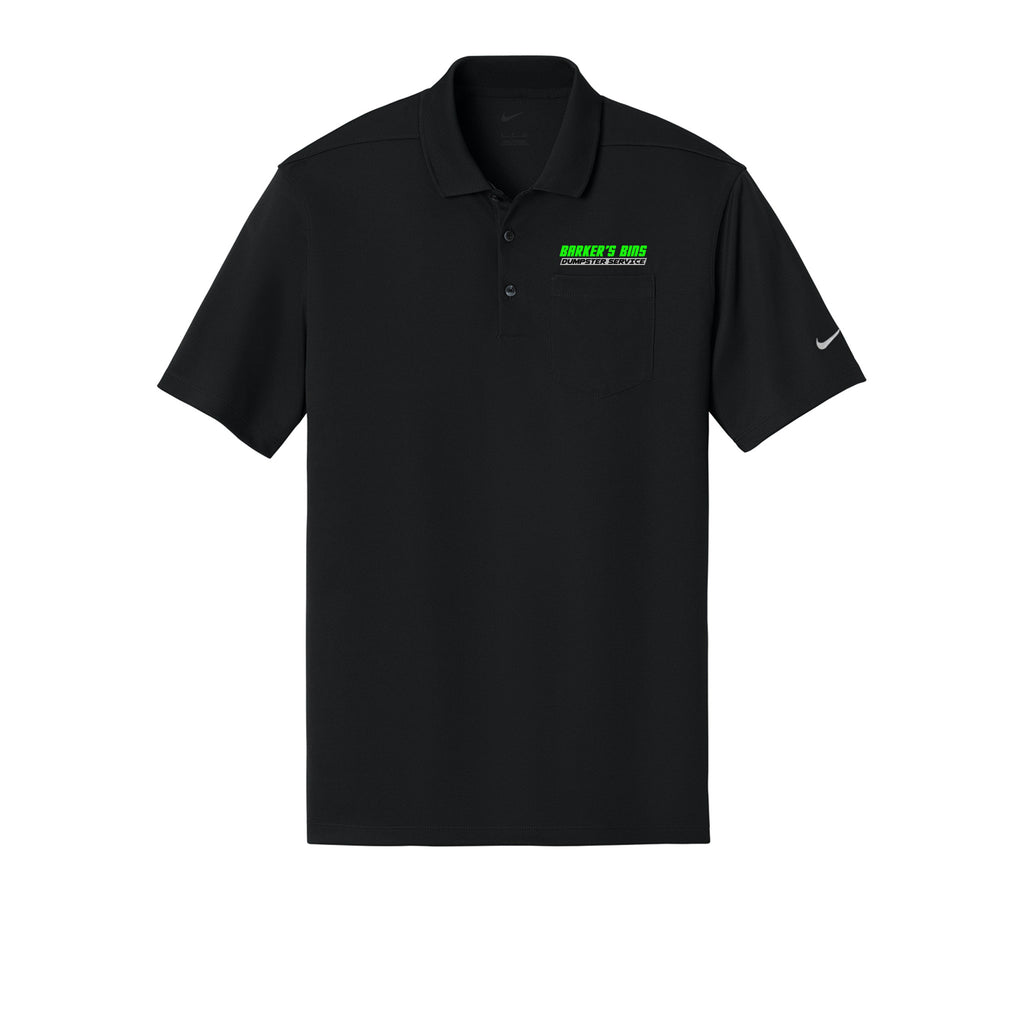 Barker's Bins Dumpster Service - Nike Dri-FIT Micro Pique 2.0 Pocket Polo