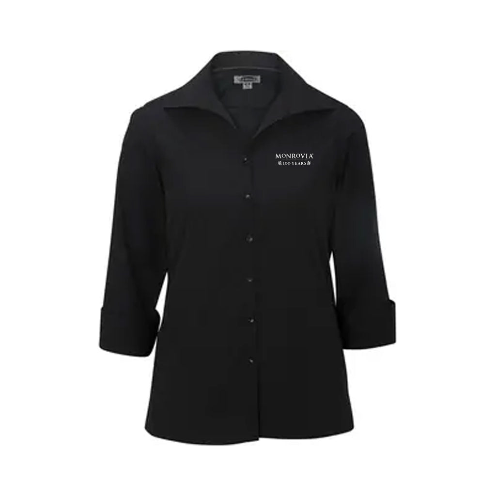 Monrovia 100 Years - LIGHTWEIGHT POPLIN THREE QUARTER SLEEVE LADIES SHIRT