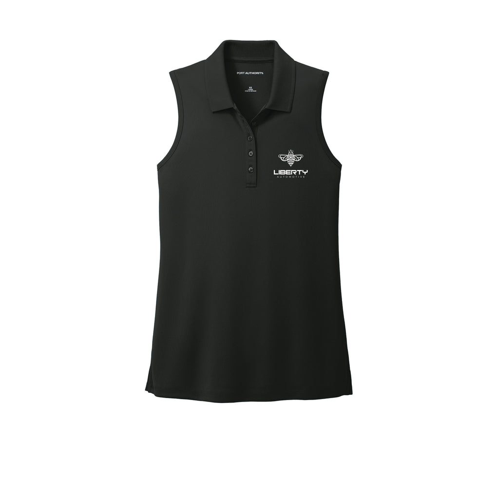 Liberty Automotive - Port Authority® Women's Dry Zone® UV Micro-Mesh Sleeveless Polo