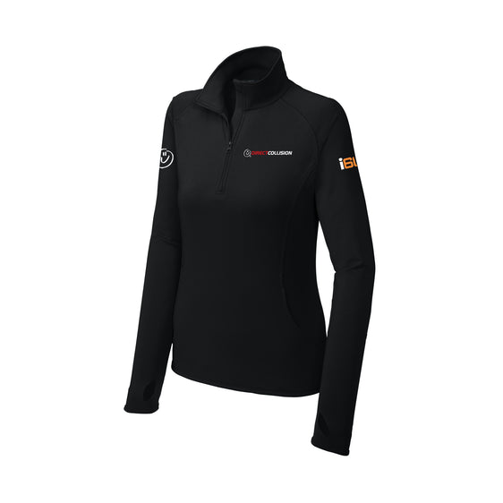 Direct Collision - Sport-Tek® Women's Sport-Wick® Stretch 1/4-Zip Pullover