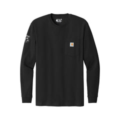 Murray Excavation - Carhartt® Workwear Pocket Long Sleeve T-Shirt - Right Sleeve Logo