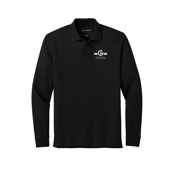 GCI - Port Authority® Wearever Signature Pique Long Sleeve Polo