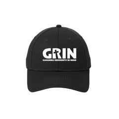 GRIN - Port & Company® Six-Panel Twill Cap