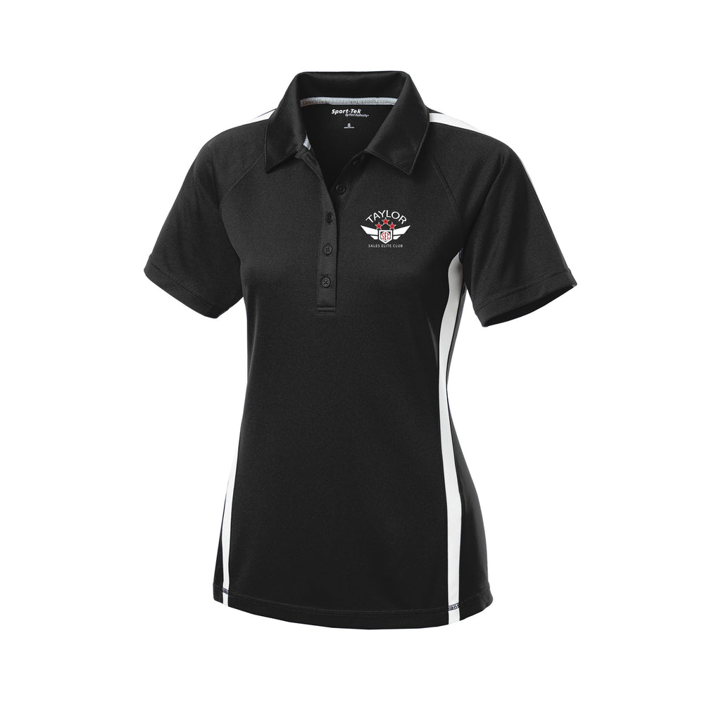 Taylor Family Automotive - Sport-Tek® Ladies PosiCharge® Micro-Mesh Colorblock Polo