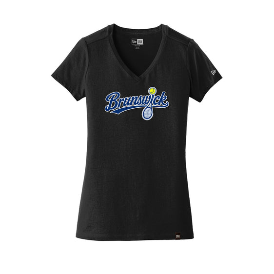 Brunswick Tennis - New Era® Women's Heritage Blend V-Neck Tee