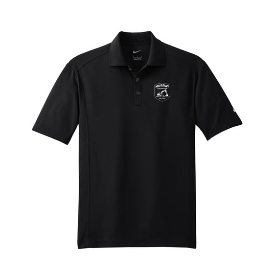 Murray Excavation - Nike Dri-FIT Classic Polo - Black Left Chest