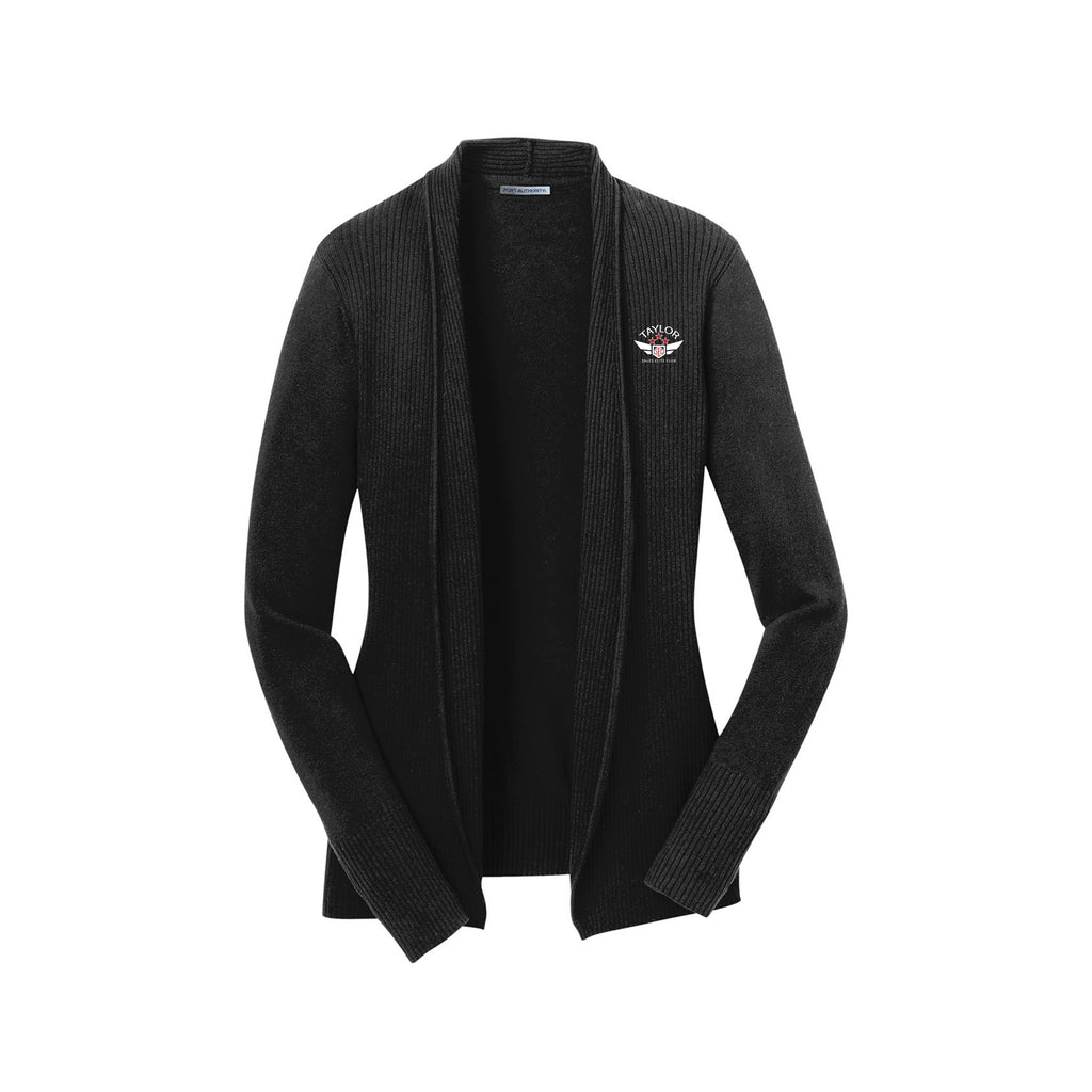Taylor Family Automotive - Port Authority® Ladies Open Front Cardigan Sweater