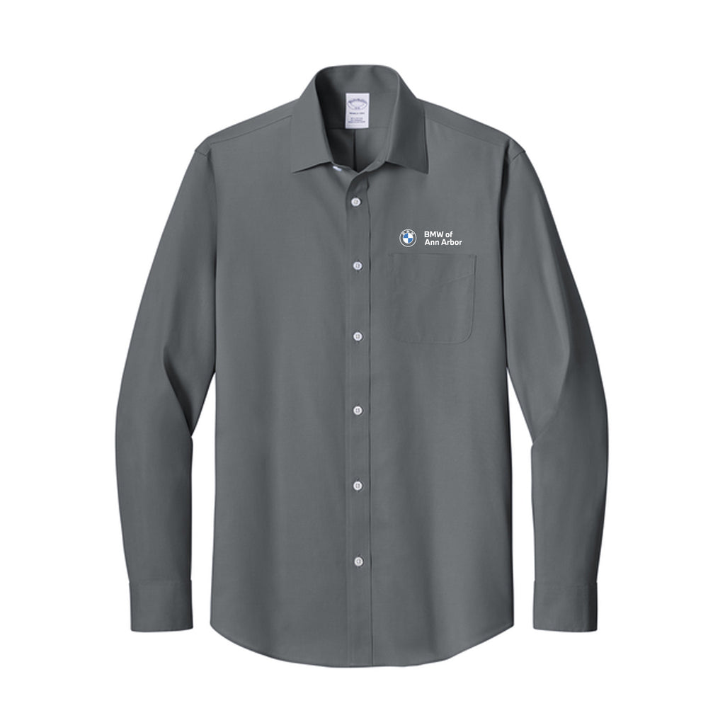 BMW of Ann Arbor - Brooks Brothers® Wrinkle-Free Stretch Pinpoint Spread Collar Shirt