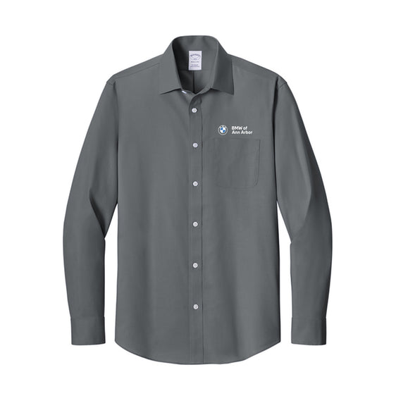 BMW of Ann Arbor - Brooks Brothers® Wrinkle-Free Stretch Pinpoint Spread Collar Shirt