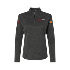 Drive Direct - Women's Pro-Lock Performance Mélange Quarter-Zip Pullover