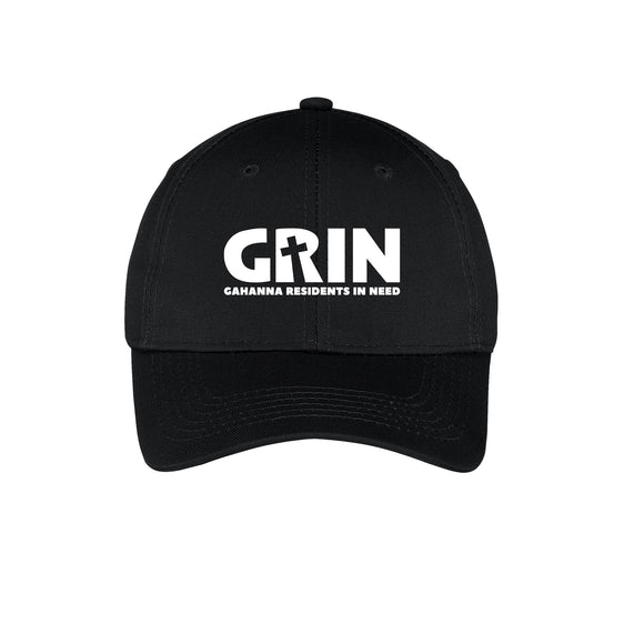 GRIN - Port & Company® - Youth Six-Panel Twill Cap