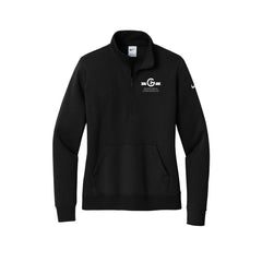 GCI - Nike Ladies Club Fleece Sleeve Swoosh 1/2-Zip