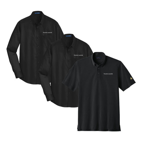 Germain Cars Corp - Men's Fall New Hire Collection - Port Authority® SuperPro™ Twill Shirt & Brooks Brothers® Pinpoint Pique Dress Polo