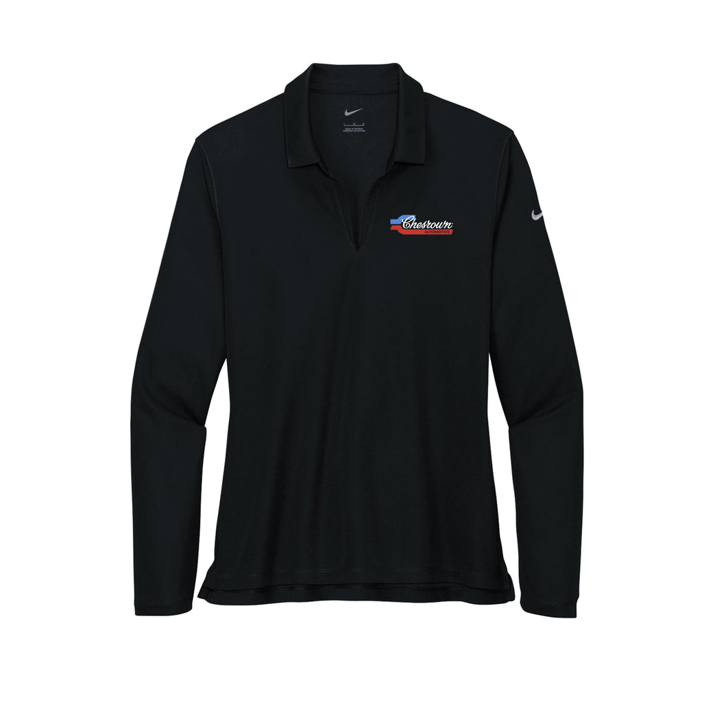 Chesrown of Sidney - Nike Women's Dri-FIT Micro Pique 2.0 Long Sleeve Polo