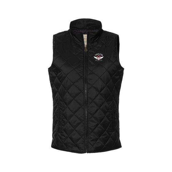 Taylor Family Automotive - Weatherproof - Women's Vintage Diamond Quilted Vest