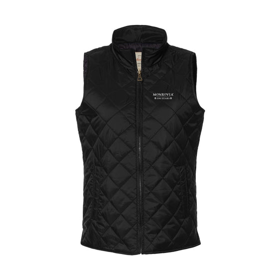 Monrovia 100 Years - Women's Vintage Diamond Quilted Vest