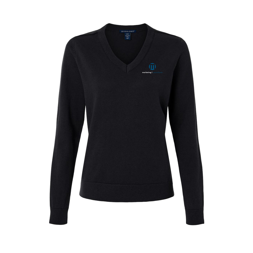 M Marketing Consultants - Women's New Classics V-Neck Sweater