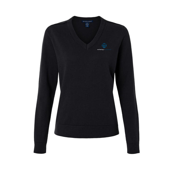 M Marketing Consultants - Women's New Classics V-Neck Sweater