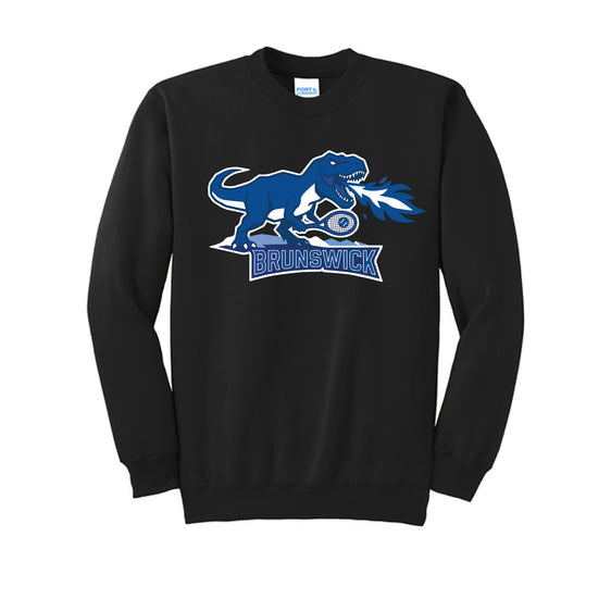 Brunswick Tennis - Port & Co™ Essential Fleece Crewneck Sweatshirt